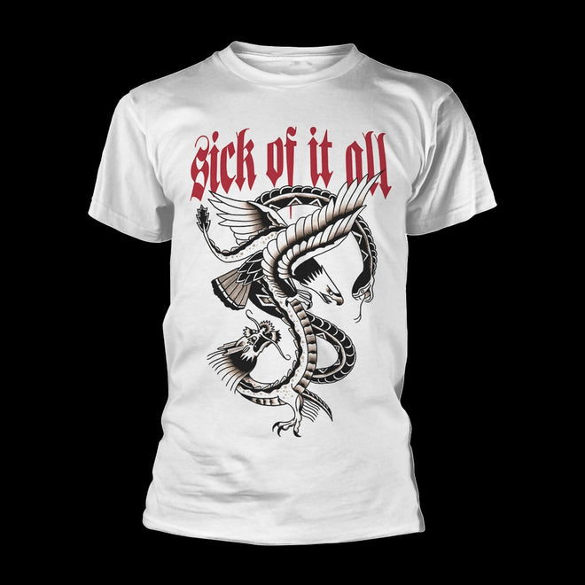 Sick of It All - Eagle (White) (T-Shirt)