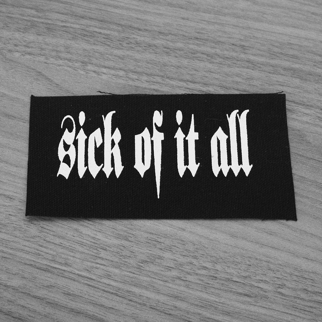 Sick of It All - Logo (Printed Patch)