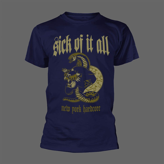 Sick of It All - Panther (Navy) (T-Shirt)