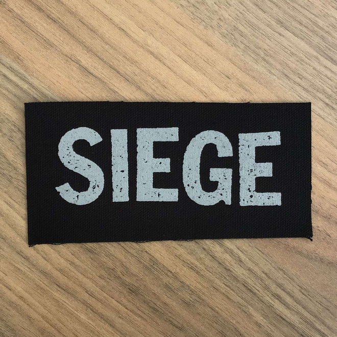 Siege - Grey Logo (Printed Patch)