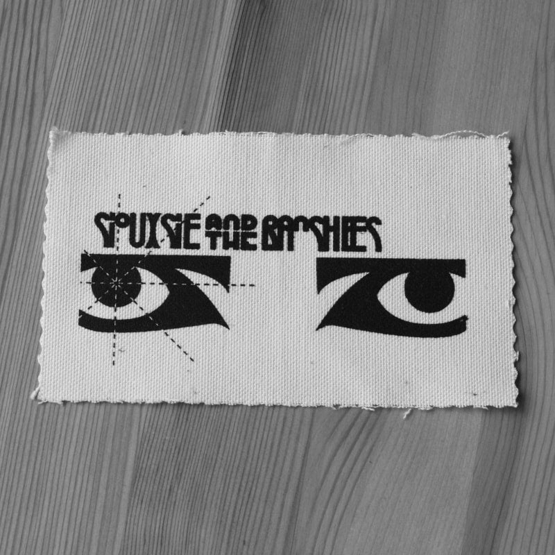 Siouxsie and the Banshees - Black Logo & Eyes (Printed Patch)