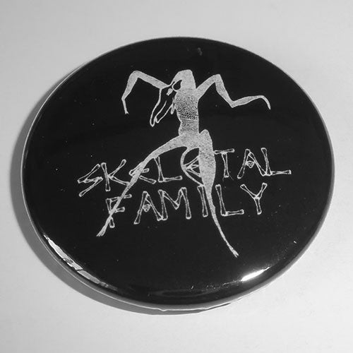 Skeletal Family - White Logo (Badge)