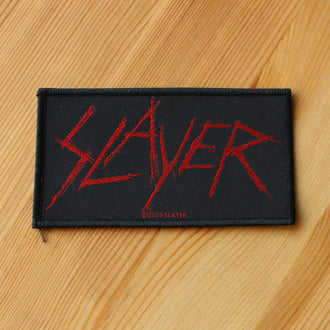 Slayer - Carved Logo (Woven Patch)