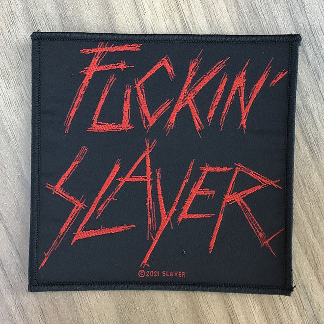 Slayer - Fuckin' Slayer (Woven Patch)