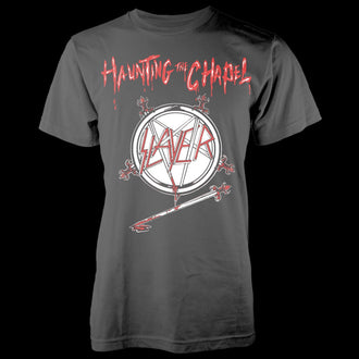 Slayer - Haunting the Chapel (Grey) (T-Shirt)