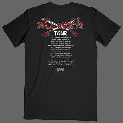 Slayer - Hell Awaits Tour 1985 (T-Shirt)