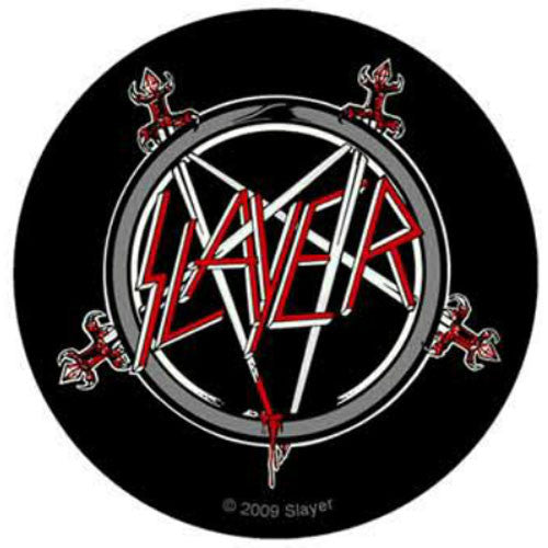 Slayer - Logo and Sword Pentagram (Sticker)