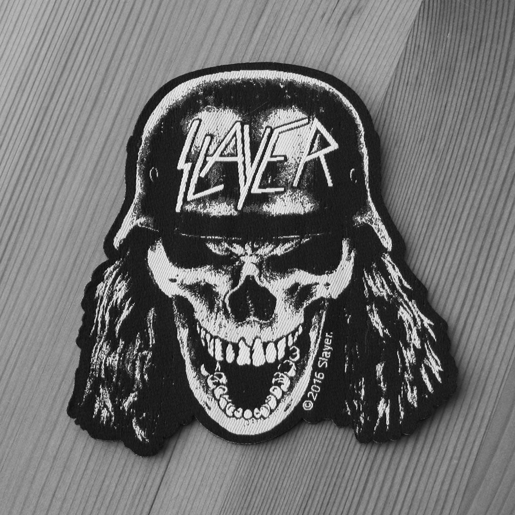 Slayer - Wehrmacht Skull (Woven Patch)