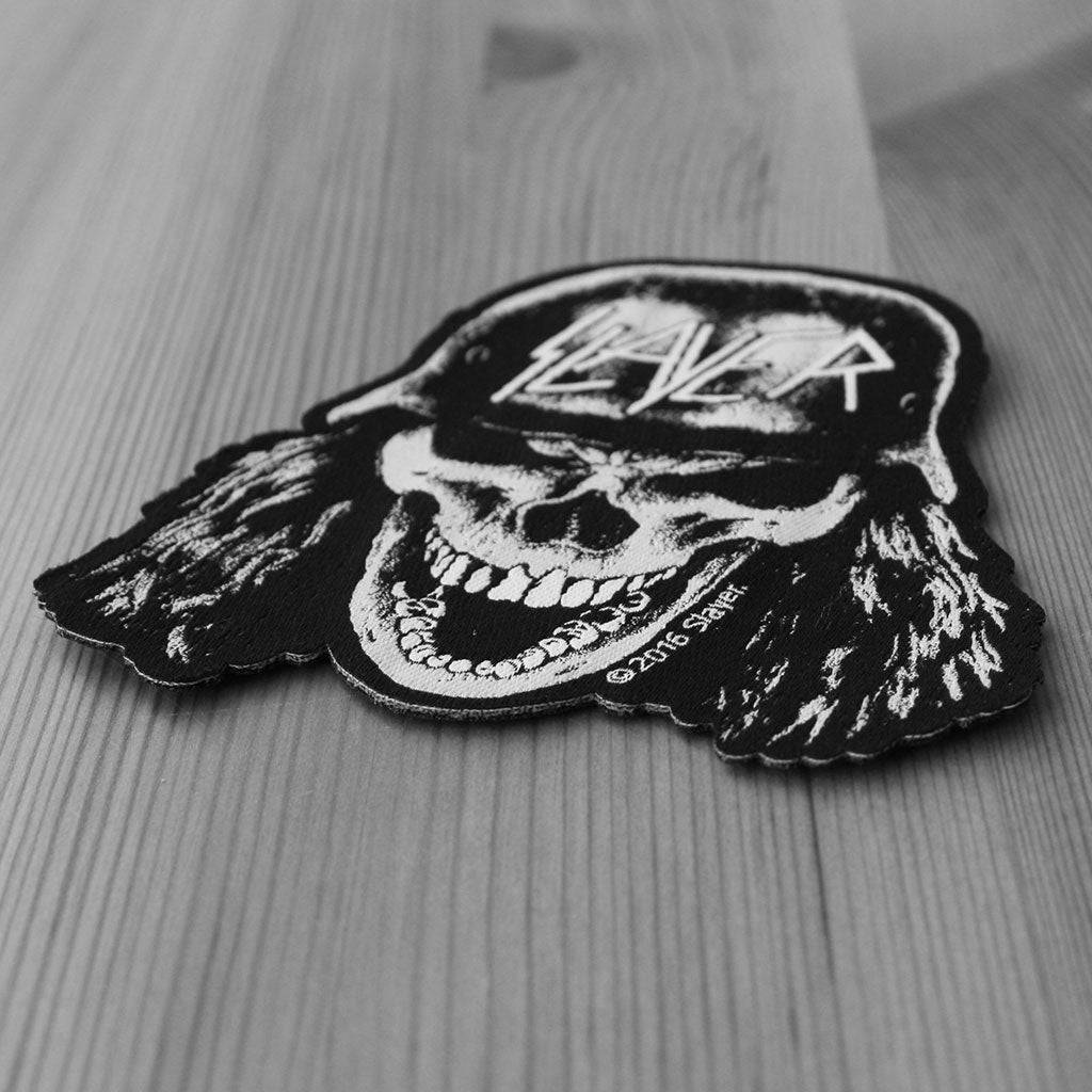 Slayer - Wehrmacht Skull (Woven Patch)