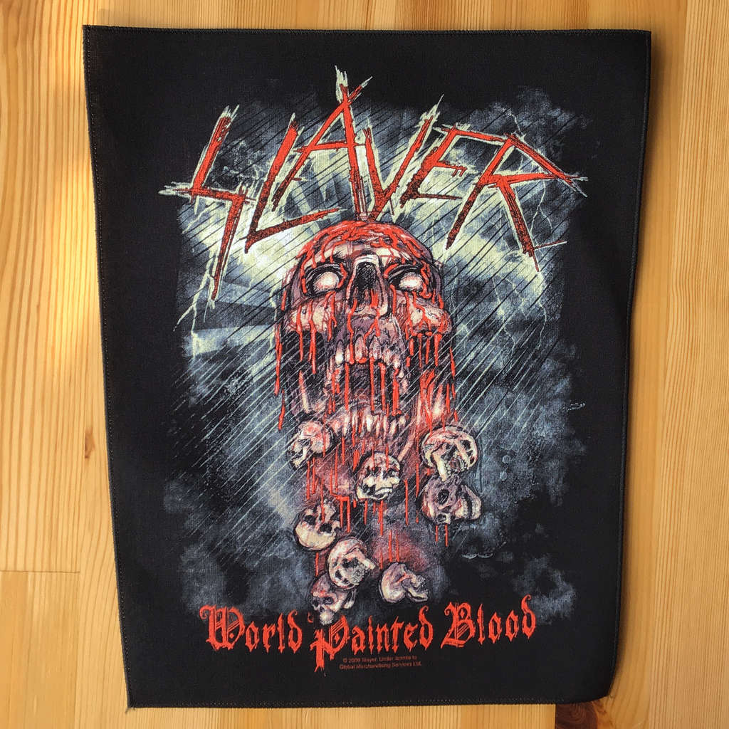 Slayer - World Painted Blood (Backpatch)