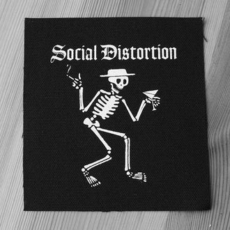 Social Distortion - Skelly Logo (Printed Patch)