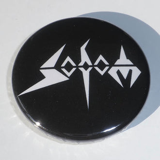 Sodom - White Logo (Badge)