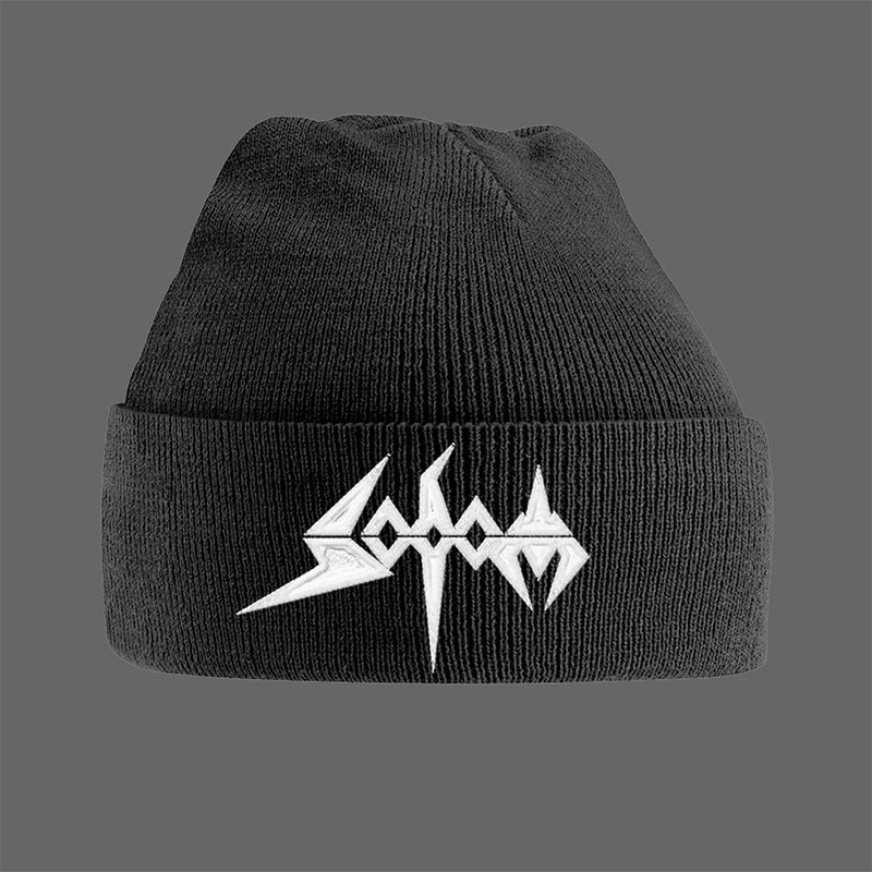 Sodom - White Logo (Beanie)