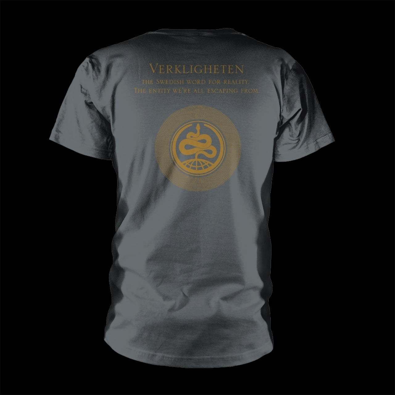 Soilwork - Verkligheten (Snake) (Charcoal) (T-Shirt)