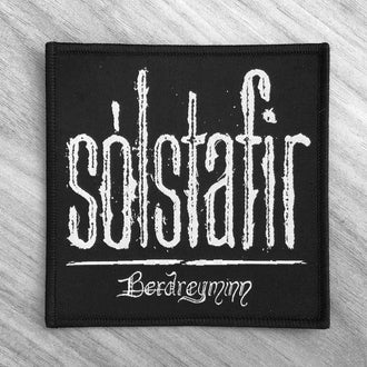 Solstafir - Berdreyminn (Woven Patch)