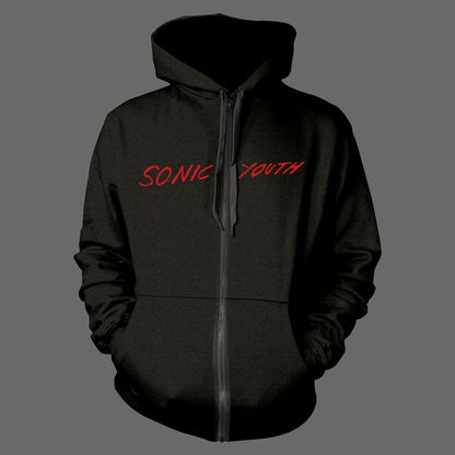 Sonic Youth - Red Logo / Goo (Full Zip Hoodie)