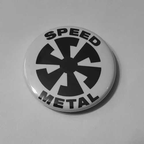 Speed Metal (Black) (Badge)