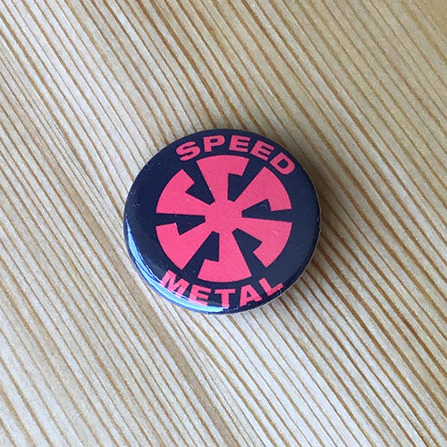Speed Metal (Red) (Badge)