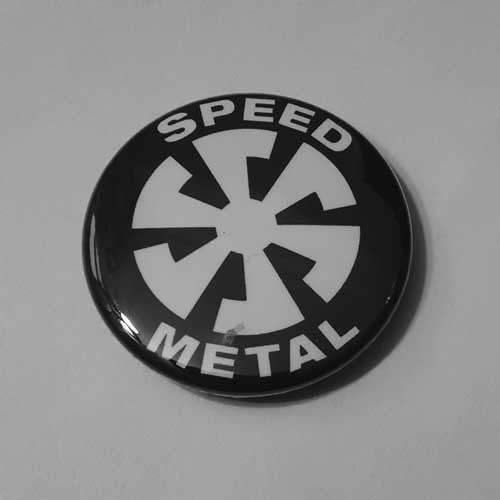 Speed Metal (White) (Badge)
