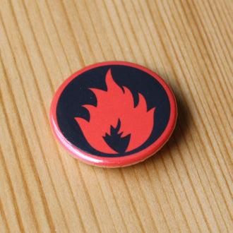 Stiff Little Fingers - Inflammable Material (Red) (Badge)