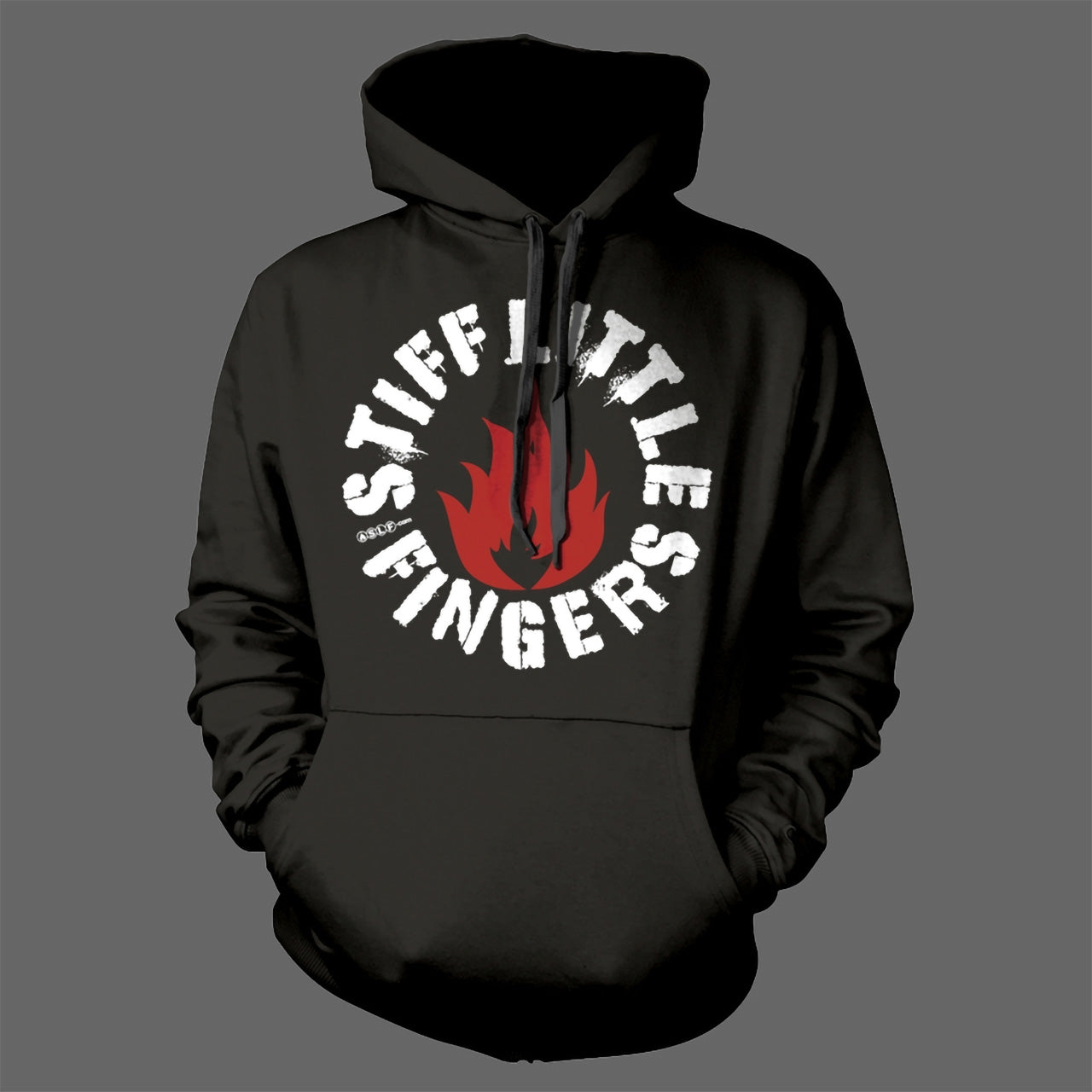 Stiff Little Fingers Logo Circle Hoodie Todestrieb stiff-little-fingers-logo-circle-hoodie-todestrieb