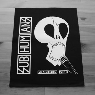 Subhumans - Demolition War (Backpatch)