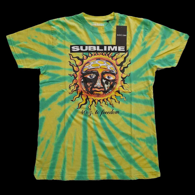 Sublime - 40oz to Freedom (Tie-dye) (T-Shirt)