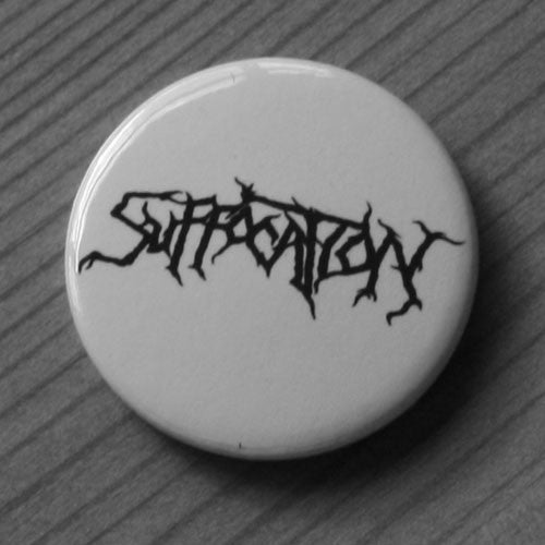 Suffocation - Black Logo (Badge)