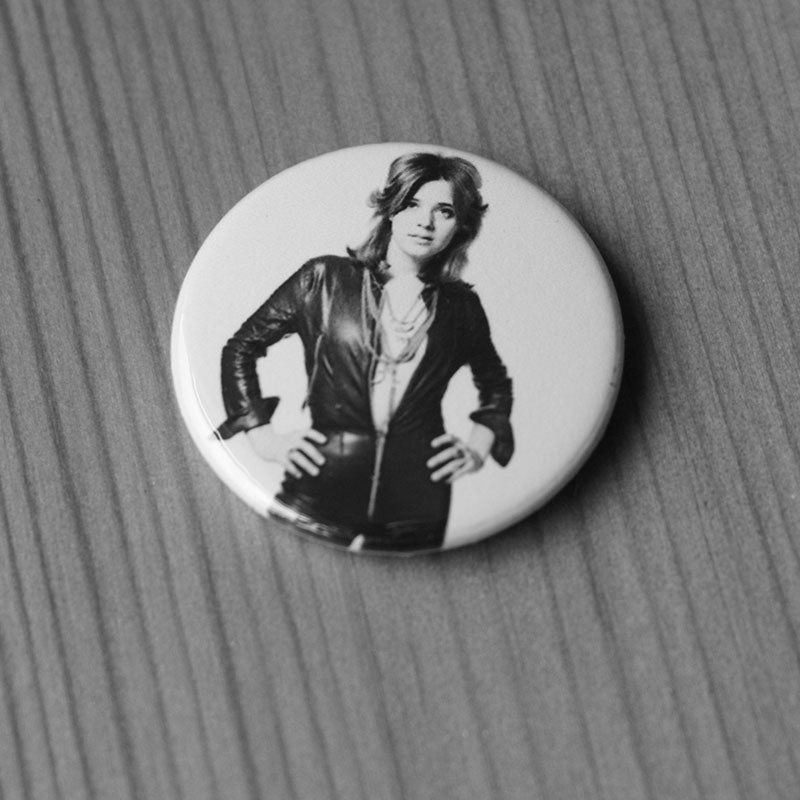 Suzi Quatro - Leather Jumpsuit (Badge)