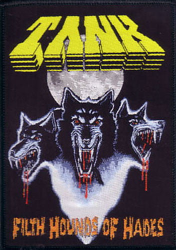Tank - Filth Hounds of Hades (Woven Patch)