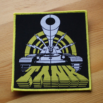 Tank - Logo (Yellow Border) (Woven Patch)