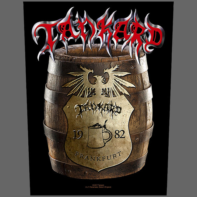 Tankard - Beer Barrel (Backpatch)
