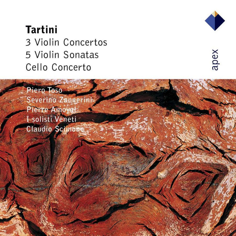 Tartini - 3 Violin Concertos, Cello Concerto, 5 Violin Sonatas (2CD)
