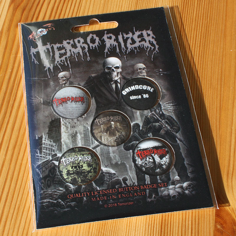 Terrorizer - Caustic Attack (Badge Pack)