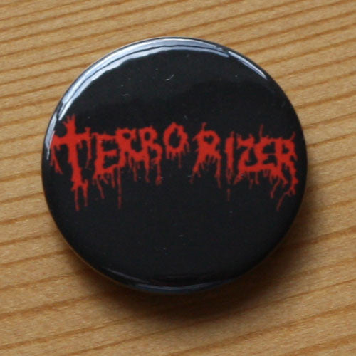 Terrorizer - Red Logo (Badge)