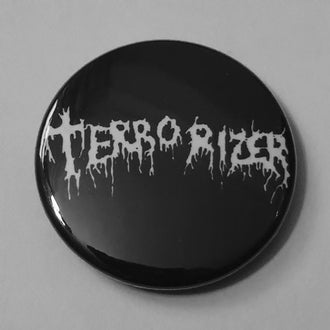 Terrorizer - White Logo (Badge)