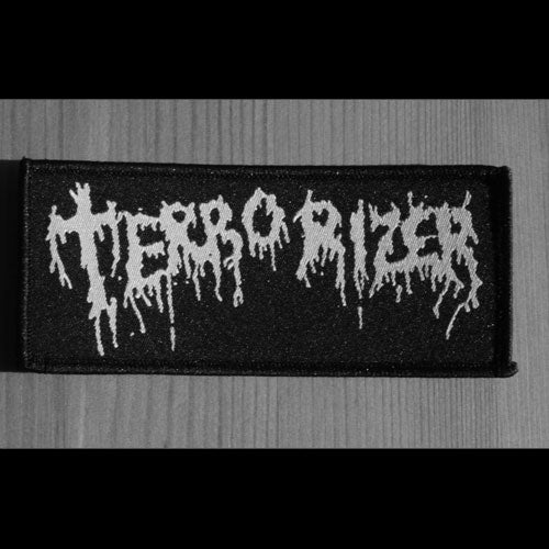 Terrorizer - White Logo (Woven Patch)