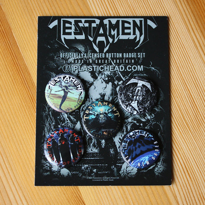Testament - Albums (Badge Pack)