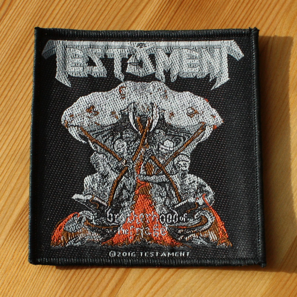 Testament - Brotherhood of the Snake (Woven Patch)