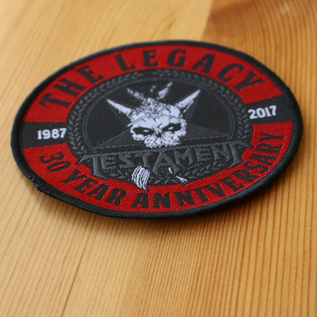 Testament - The Legacy 30 Year Anniversary (Woven Patch)
