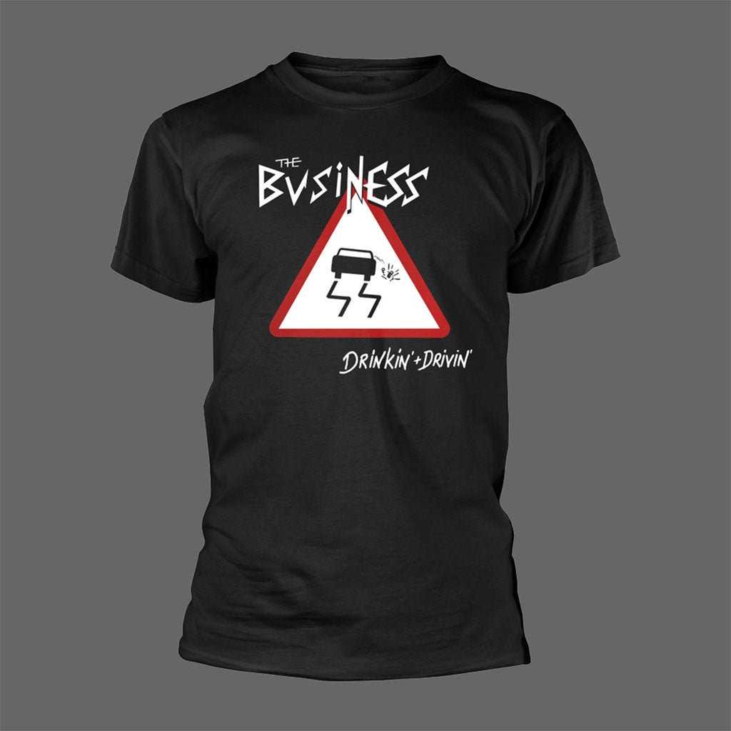 The Business - Drinkin' + Drivin' (Black) (T-Shirt)