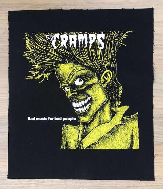 The Cramps - Bad Music for Bad People (Black) (Backpatch)