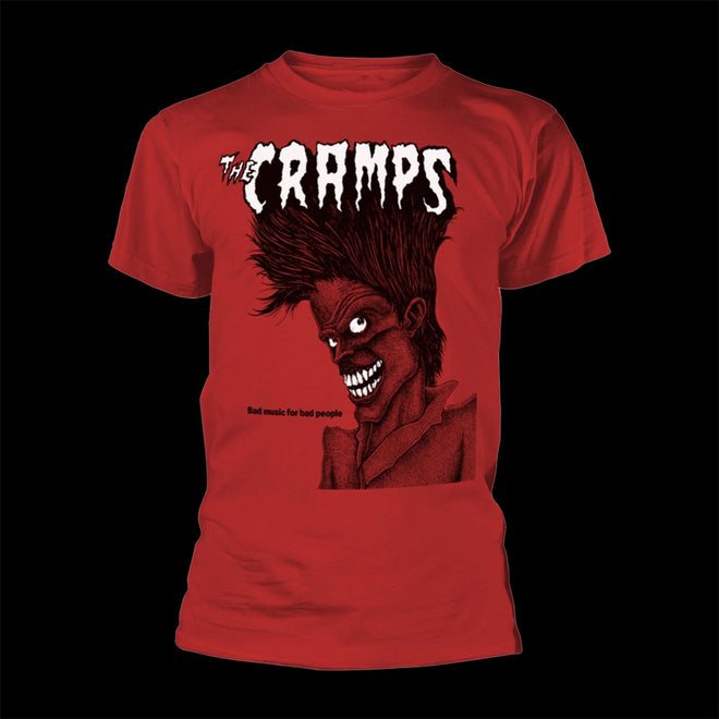 The Cramps - Bad Music for Bad People (Red) (T-Shirt)