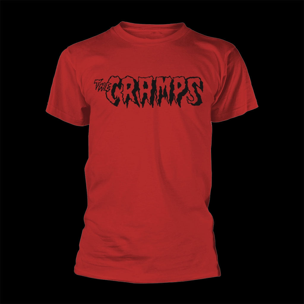 The Cramps - Black Logo (Red) (T-Shirt)