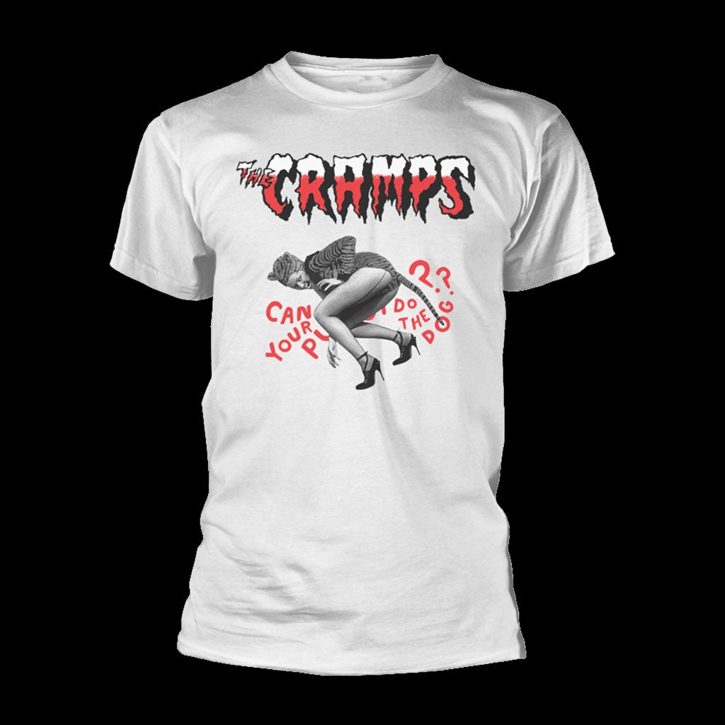 The Cramps - Can Your Pussy Do the Dog (White) (T-Shirt)