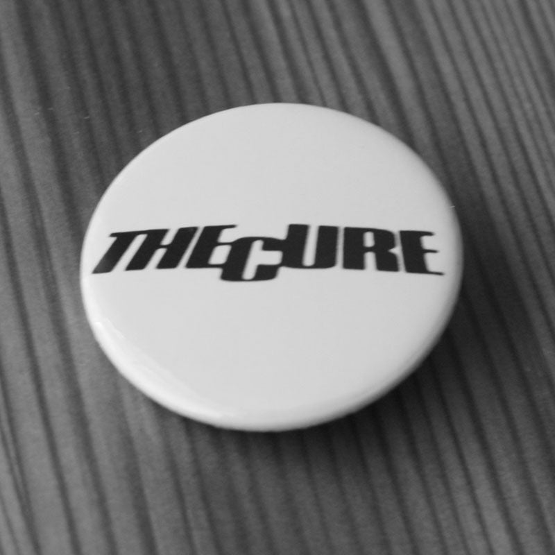 The Cure - Black Logo (Badge)