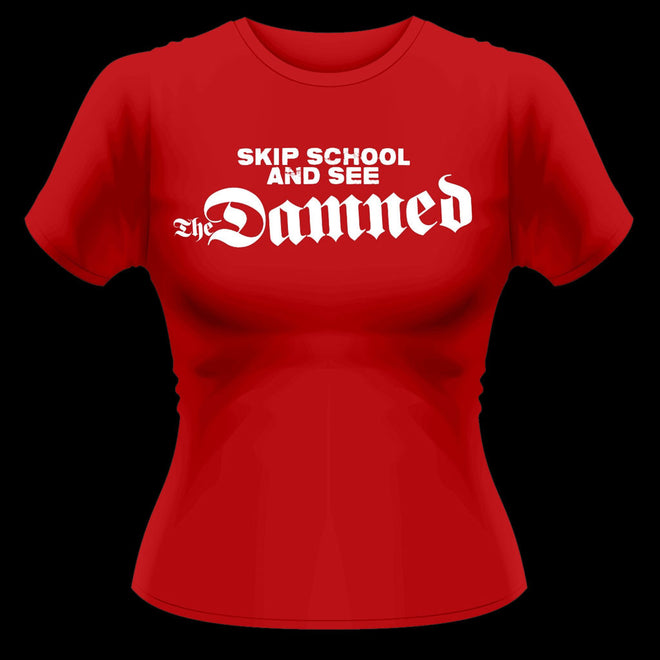 The Damned - Skip School and See The Damned (Women's T-Shirt)