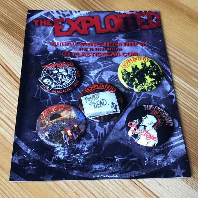 The Exploited - Early Albums (Badge Pack)