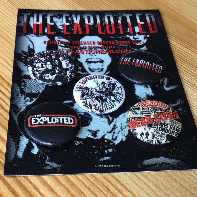 The Exploited - Early EPs (Badge Pack)