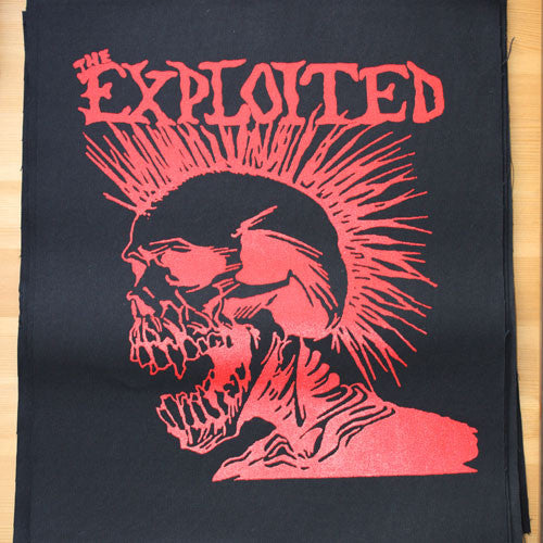 The Exploited - Let's Start a War (Backpatch)